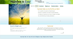 Desktop Screenshot of hypnosisiseasy.com